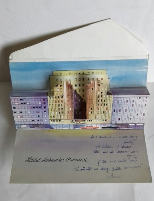 Plic &ndash; Hotel Ambasador, Bucuresti, 1988