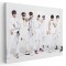 Tablou afis BTS formatie muzica 2332 Tablou canvas pe panza CU RAMA 60x80 cm