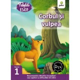 Cumpara ieftin Corbul si vulpea. fabulele lui esop: nivelul 1