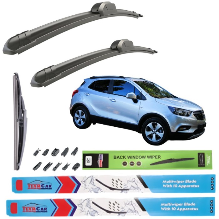 Ștergătoare TeamCar&reg; Opel Mokka, Mokka X (2012&ndash;2019) &ndash; Set Complet