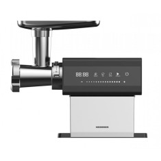 Masina de tocat HEINNER PRESTIGECHOP, 2500 W, Control Touch, Angrenaj planetar 6 roti, Accesoriu rosii, kibbe si carnati