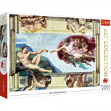 Cumpara ieftin Puzzle Trefl 1000 Michelangelo, Crearea lui Adam