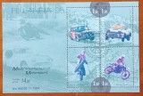 FINLANDA-- finlandia-95-moto sport IN FINLANDA-Colita -stampilata.-Vezi-Scan