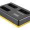 Incarcator Patona USB Triplu EN-EL14 cu ecran LCD compatibil Nikon CoolPix P7000, P7100, P7700, P7800, D3100, D3200, D5100, D5200, D5300-1923