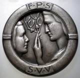 I.007 INSIGNA BELGIA F.P.S. S.V.V. ASOCIATIA FEMEILOR SOCIALISTE, Europa