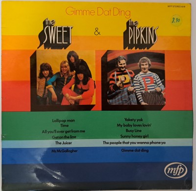 Disc vinil The Sweet &amp;amp; The Pipkins - Gimme Dat Ding- MFP 5248 foto