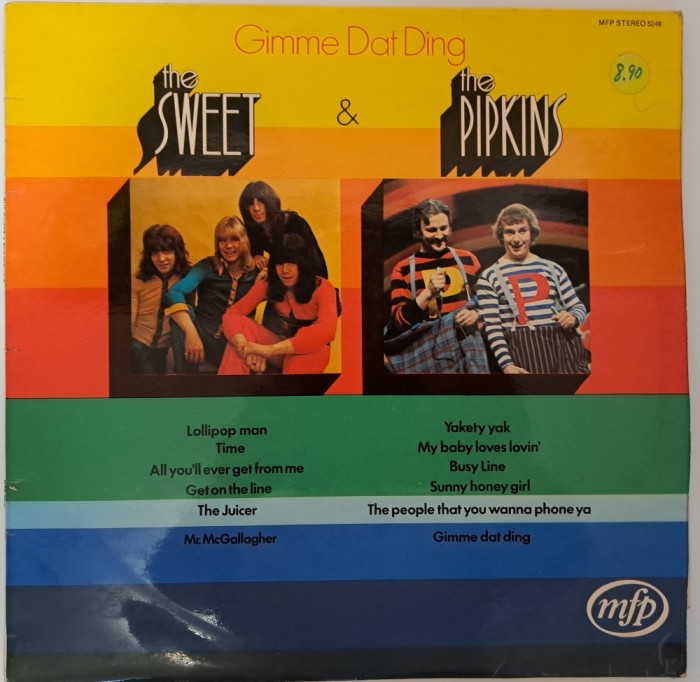 Disc vinil The Sweet &amp; The Pipkins - Gimme Dat Ding- MFP 5248