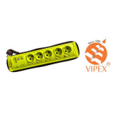Vipex 43039 Prel suco (3&times;1,5mm) 5P 2m USB intrerupator