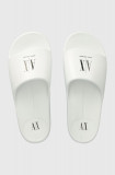 Armani Exchange papuci femei, culoarea alb, XDP038 XV703 K488