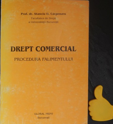 Drept comercial Procedura falimentul Stanciu D Carpenaru foto