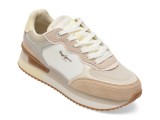 Cumpara ieftin Pantofi sport PEPE JEANS bej, LS60041, din material textil si piele naturala