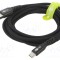 Cablu USB 2.0 Goobay USB A - USB C 2m negru 60W 3A