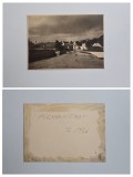 Fotografie veche, (Autor anonim): Vedere din Sibiu, Hermannstadt, Transilvania, Romania, decembrie 1936