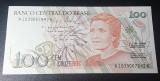 Bancnota 100 cruzieros ND 1990 (UNC)