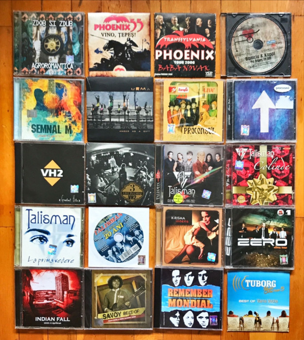 CD rock RO: Zdob &amp; Zdub, Phoenix, Proconsul, Talisman, Holograf, Directia 5,Vank