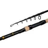 Lanseta crap telescopica Delphin ARMADA NX TRAVEL BlackWay Cork 3.3 m, A: 3.00 lbs, actiune parabolica