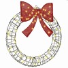 VidaXL Coroană cu 60 LED Alb cald 75 cm Ratan 42019139