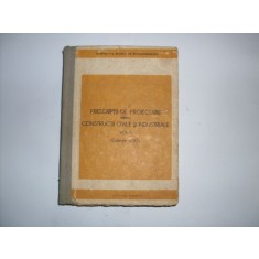 Prescriptii De Proiectare Pentru Constructii Civile Si Indust - Emilia Ilie , 20747
