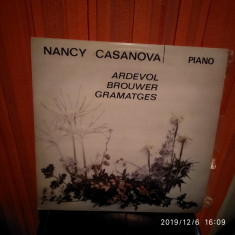 -Y- NANCY CASANOVA - PIAN ARDEVOL / BROUWER / GRAMATGES DISC VINIL LP foto