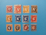 ROMANIA,,lot clasic, CAROL,(cu favoriti/cu barba) 1869/1872 , stampilate