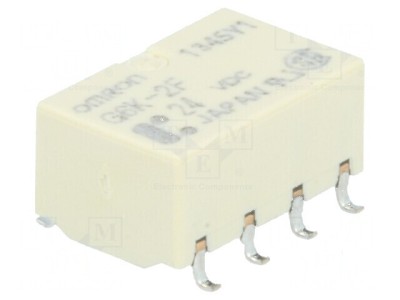 Releu electromagnetic DPDT 24VDC 1A foto