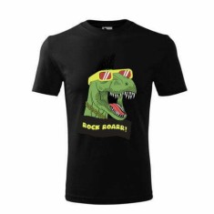 Tricou Personalizat Rock Roarr! cu Dinozaur Cool - Design Modern