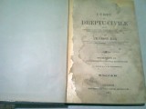 CURSU DE DREPTU CIVILE - FILEMONU ILIA VOL.II