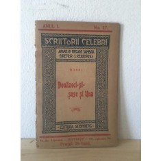 Scriitori Celebri Anul 1 No. 17. Gorki - Douazeci-si-sase si Una