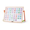 Tabla magnetica de pus pe masa cu litere, Woodyland