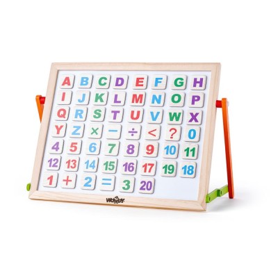 Tabla magnetica de pus pe masa cu litere foto