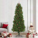 Cumpara ieftin Brad de Craciun cu lumini LED Verde 240 cm PE