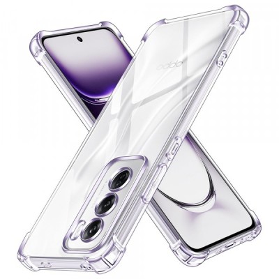 Husa pentru Oppo Reno12, Techsuit, Shockproof Clear, Transparenta foto