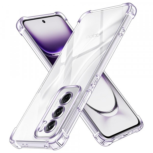Husa pentru Oppo Reno12, Techsuit, Shockproof Clear, Transparenta