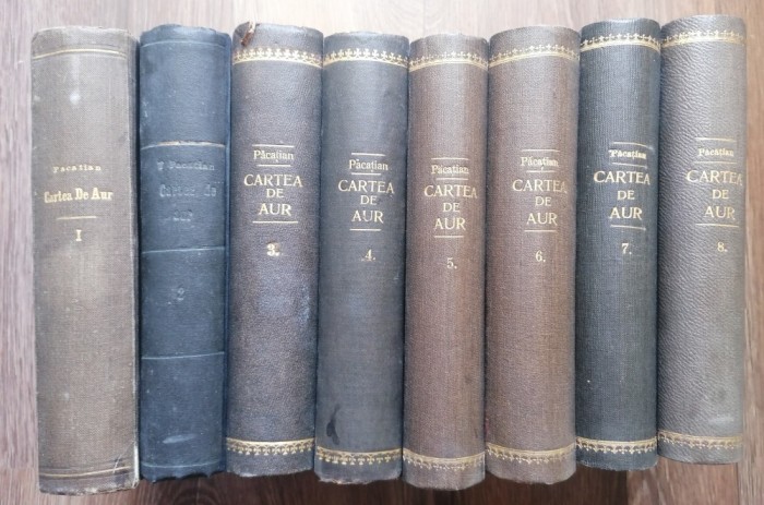 Pacatian Cartea de aur sau luptele politice nationale ale romanilor de sub coroana ungara 8vol.