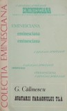 Avatarii faraonului Tla - George Calinescu, roman (cartonata), stare buna