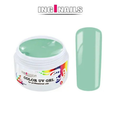 Gel Nail Art 4D Inginails &amp;ndash; verde pastel 5g foto