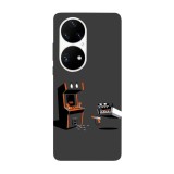 Husa compatibila cu Huawei Nova Y70 model This is a robbery, Silicon, TPU, Viceversa, Transparent, Carcasa