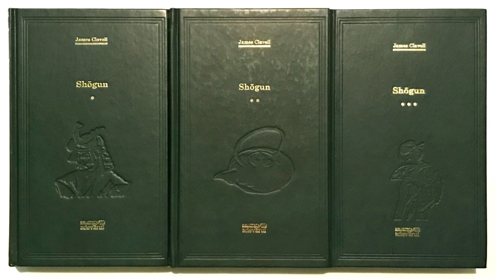 Shogun James Clavell, Colectia Adevarul, 3 Vol., Stare Foarte Buna