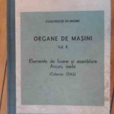 Organe De Masini Vol.2 Elemente De Fixare Si Asamblare Arcuri - Necunoscut ,536210