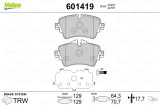 VALEO 601419 set placute frana,frana disc