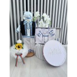 Cumpara ieftin Costum botez 4 piese traditional- DPH353