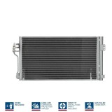 Condensator climatizare Mercedes Viano, Vito, Vito Mixto Motor 109 CDI, 109 CDI, 109 CDI 4x4, 111 CDI, 668x391x16mm, OE 6398350070
