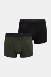 Levi&#039;s boxeri 2-pack culoarea verde, 37149-1173