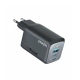 Incarcator priza 2 x tip-c, usb, gan, 100w, anker 737 prime, black