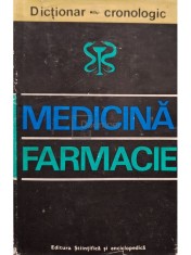 G. Bratescu - Dictionar cronologic de medicina si farmacie (Editia: 1975) foto