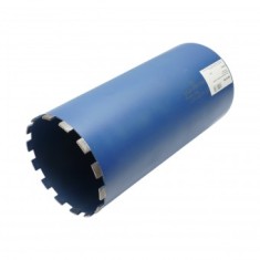 Carota diamantata 200x450mm cu filet interior 1-1/4 UNC, gaurire umeda pentru beton, caramida Breckner Germany