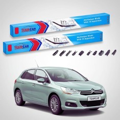 Ștergătoare Citro&euml;n C4 Gen 2 (B7) Hatchback 5D 2010-prezent | Set Față Flat Premium &ndash; TeamCar&reg;