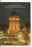 FA154 - Carte Postala - GERMANIA - Mannheim. Weihnachtsmarkt am Wasseturm, circulata 1986