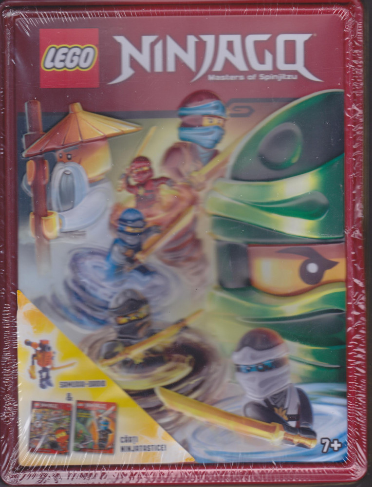 LEGO Ninjago - Cutie cu 2 carti si jucarie ( noua, SIGILATA ) | Okazii.ro