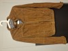 Geacă piele &icirc;ntoarsă Massimo Dutti, S/M, Maro